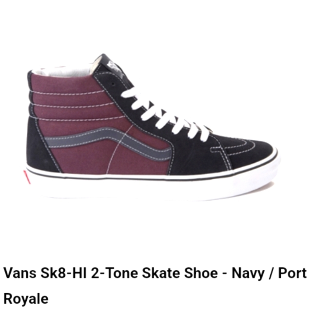 Vans Sk8-Hi 2-Tone Skate Shoe Kids GS 4
